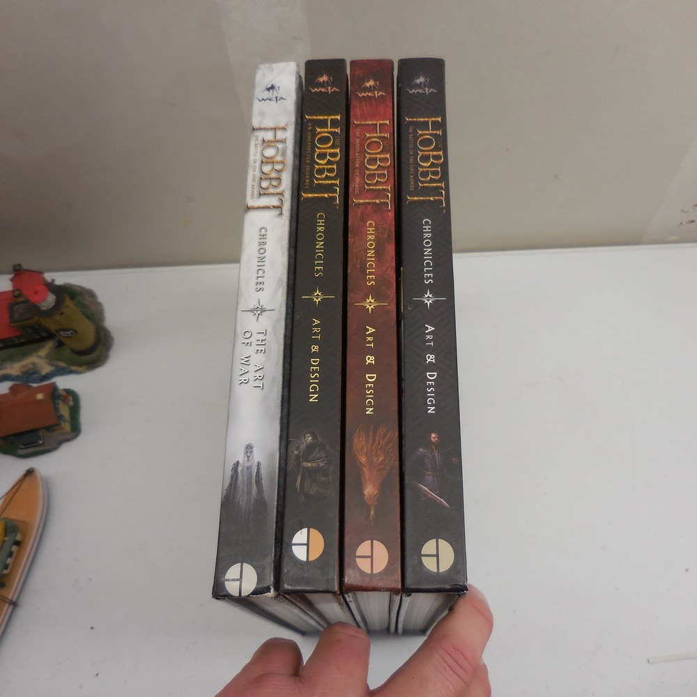 The Hobbit Chronicles Weta Workshop 4 Book Set Art & Design Art of War Hardcover